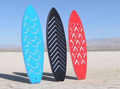 Finger Surfboard