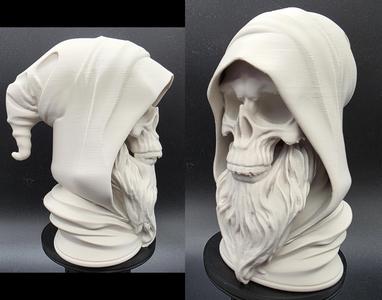 Hooded Old Man Death