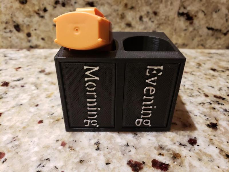 Asthma inhaler holder and reminder