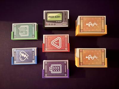 Critical Care: The Game - Card Holders