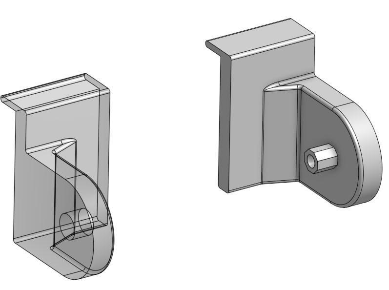 Rollo Halter / Roller Bracket