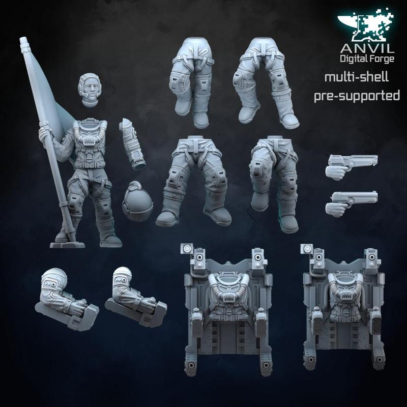 NASA-Punk Astronauts - Booster Pack