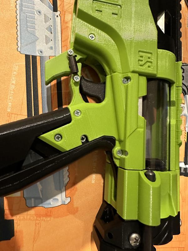 Better Sear Trigger Combo and Other Parts for Mini Claw 4