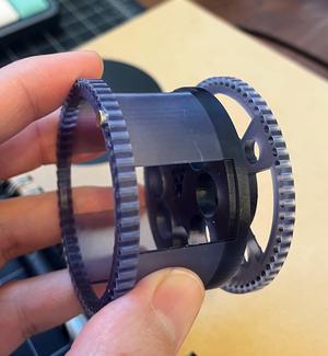 Split-Flap Spindle