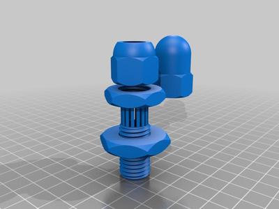 Parameterized cable gland