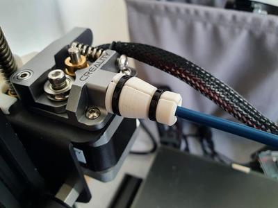 Ultimate Bowden PTFE Tube Clamp (no slip and rotation)