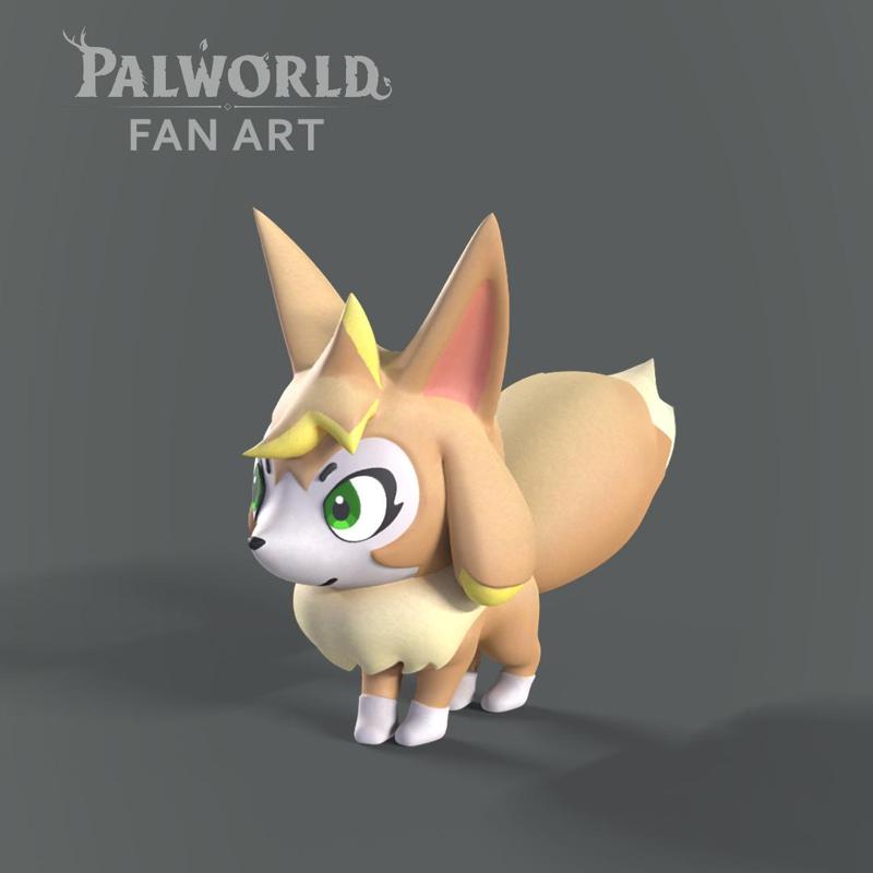 PALWORLD 14 VIXY FANART
