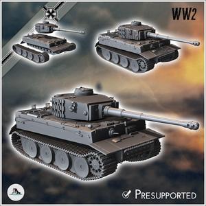 Panzer VI Tiger Ausf. E 1942 (early) - Germany Eastern Western Front Normandy Stalingrad Berlin Bulge WWII