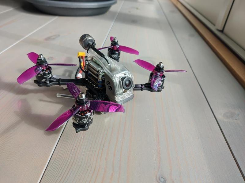 Diatone R349/369 spacer and camera mount for Caddx Vista