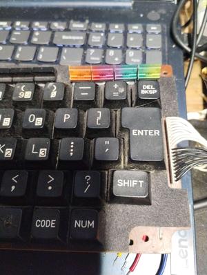 Trs 80 Model 100 keycap replacement