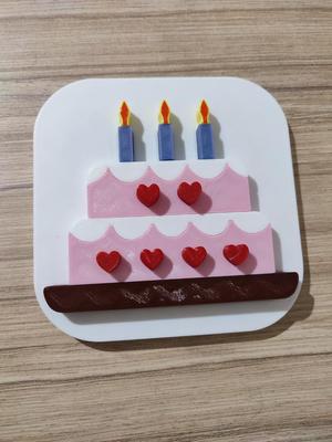 Cake puzzle for kids