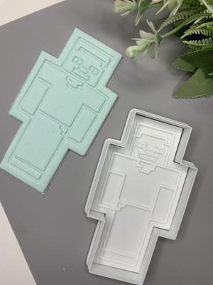 Minecraft Cookie Cutter & Embosser