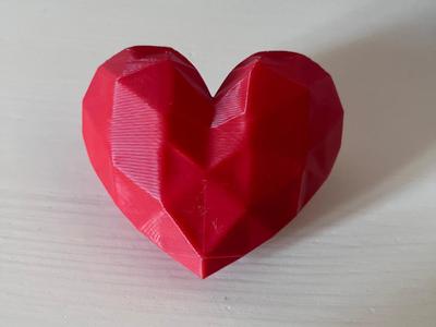 Low poly Heart