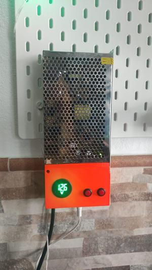 s240 Anet PSU cover with voltimeter and switches