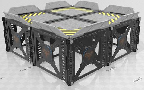 PLF - Imperial Landing Pad - WH40k