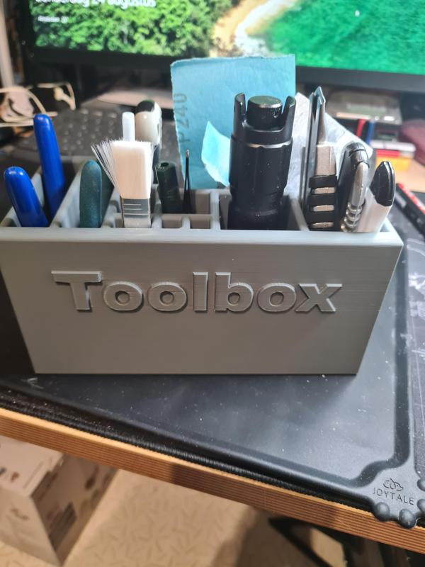 Toolbox for your desk.