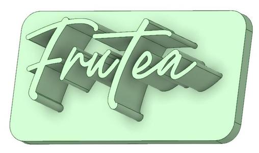 Personalized Frutea Stamp 35x15mm