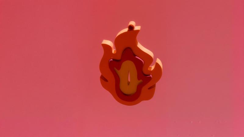 rengoku keyring guard keychain