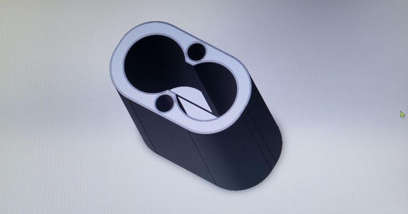 18650 Holder Holder for spot, resistance welding S2-P1