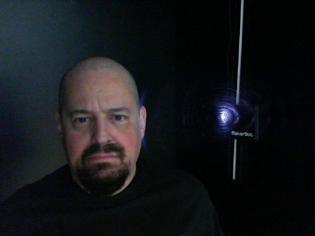 Charlie Stross's head