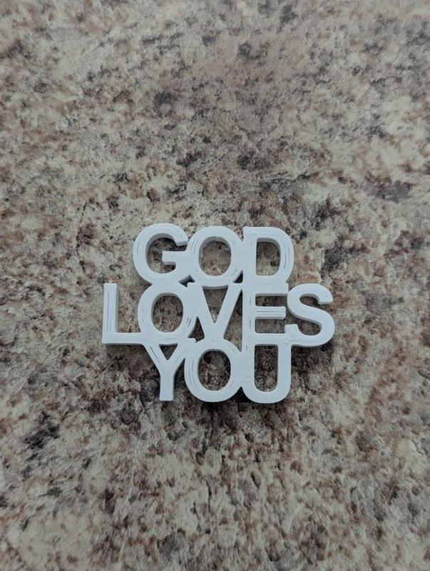 God Loves You Token