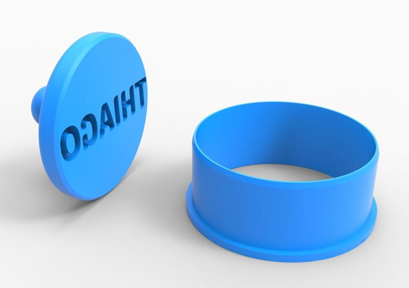 Cookie Cutter and Stamp - Name THIAGO