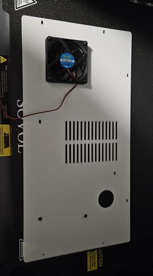 Sovol SV08 MAX bottom cover remix for 80mm fan
