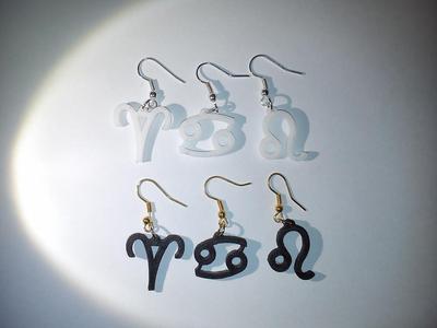 Zodiac Signs Earrings