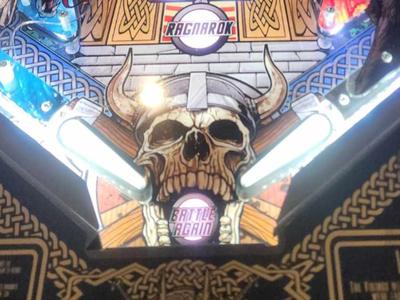 Valhalla American Pinball ball guide no bounce