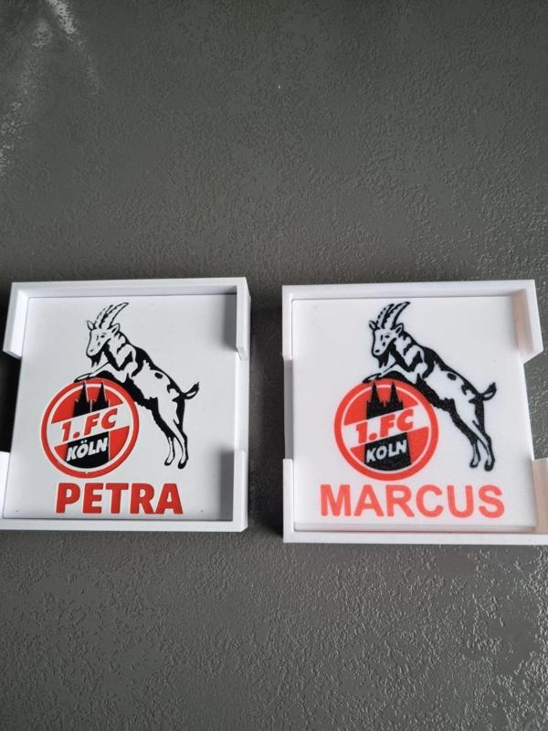 1. FC Köln Coaster Holder