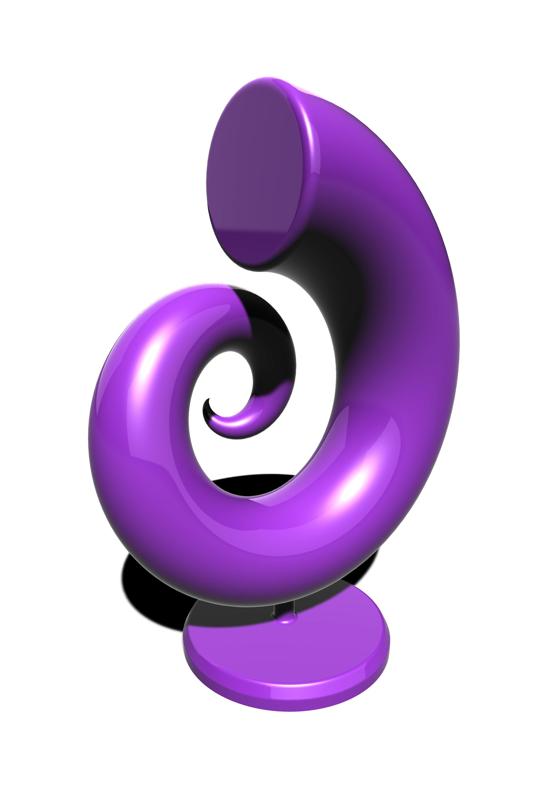 spiral acoustic enclosure