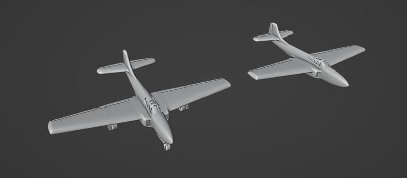 Bell P-59 Airacomet 1/200