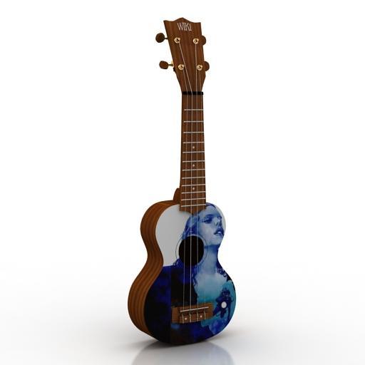 Guitar 3D Model