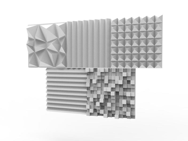 Bundle 5 Acoustic panels for wall