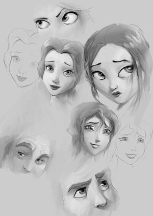 Face drawings