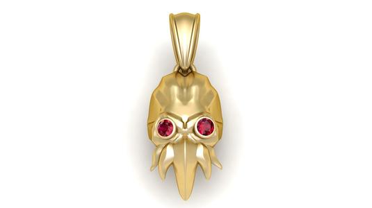 Gold Pendant Design 3D printable model