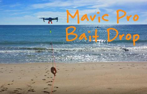 DJI Mavic Pro Landing Gear for Bait Release