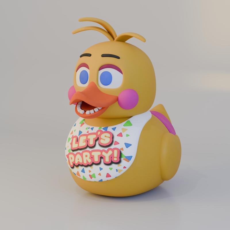 Toy Girl rubber ducky.