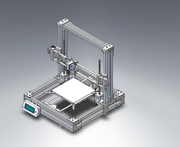  DIY all aluminum 3D Printer