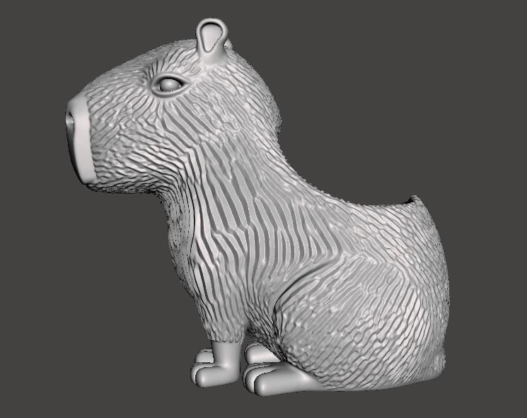 Capibara planter pot