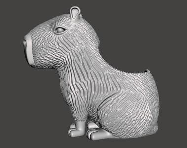 Capibara planter pot