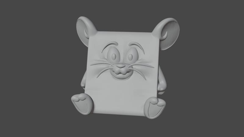 Jerry Fan Art - 3D Model for Printing