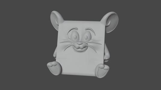 Jerry Fan Art - 3D Model for Printing