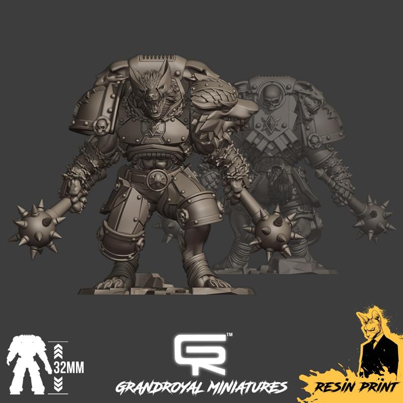 SPACE WOLVES WEREWOLVES WEREWOLF TROOPS POSE18 Product Code: SWWWTP18