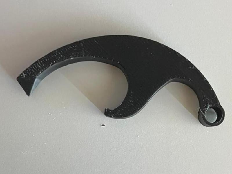 Beer Shotgunner/Bottle Opener Keychain Accessory