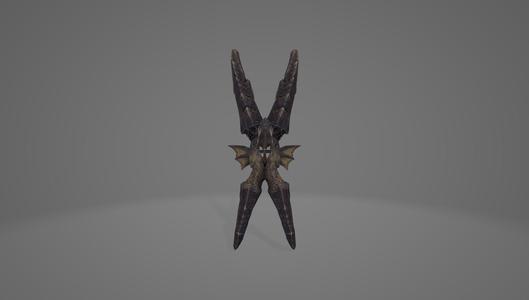 MONSTER HUNTER WORLD FATALIS BOW