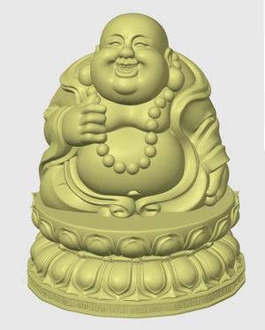 Maitreya Buddha with lotus pedestal