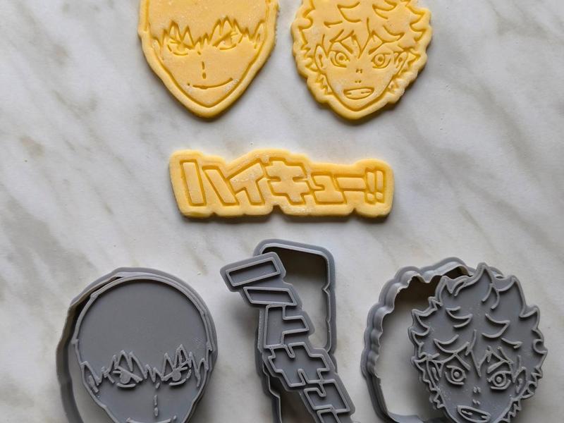 Haikyuu Cookie Cutters