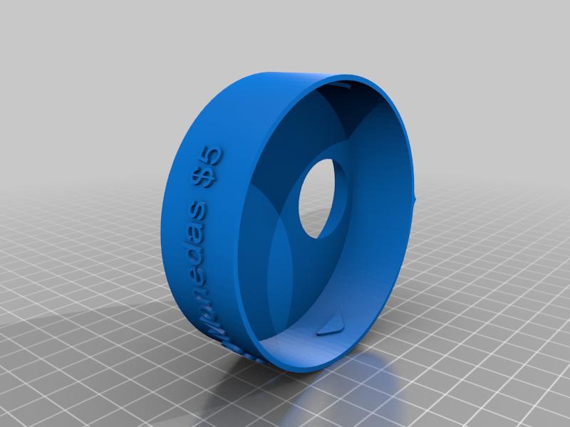 Mechanical piggy bank $500 coins of $5 mxn