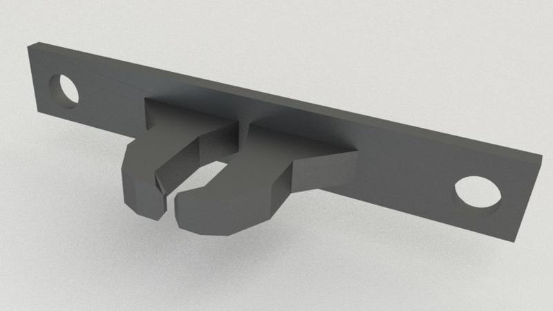 Anet A8 Bowden Tube Guide Mount